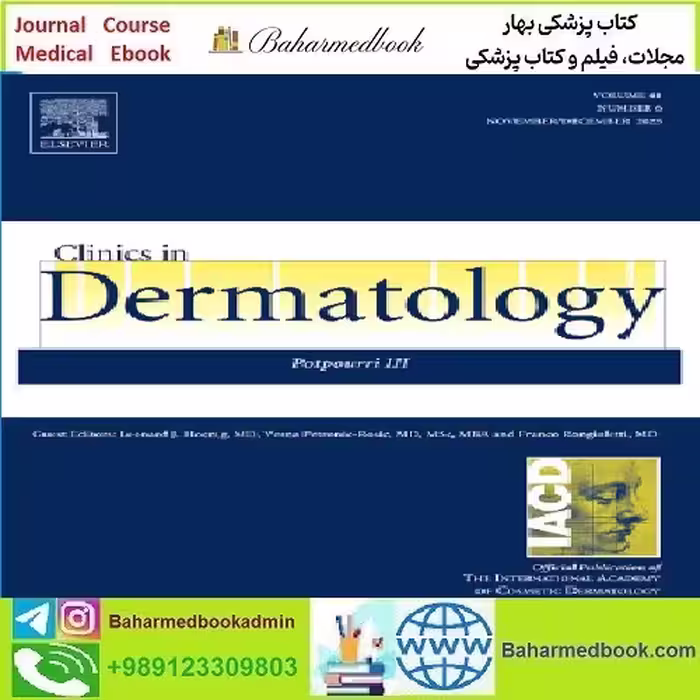 Clinics in Dermatology Volume 41 ssue 1 to 6 2023 TRUE PDF