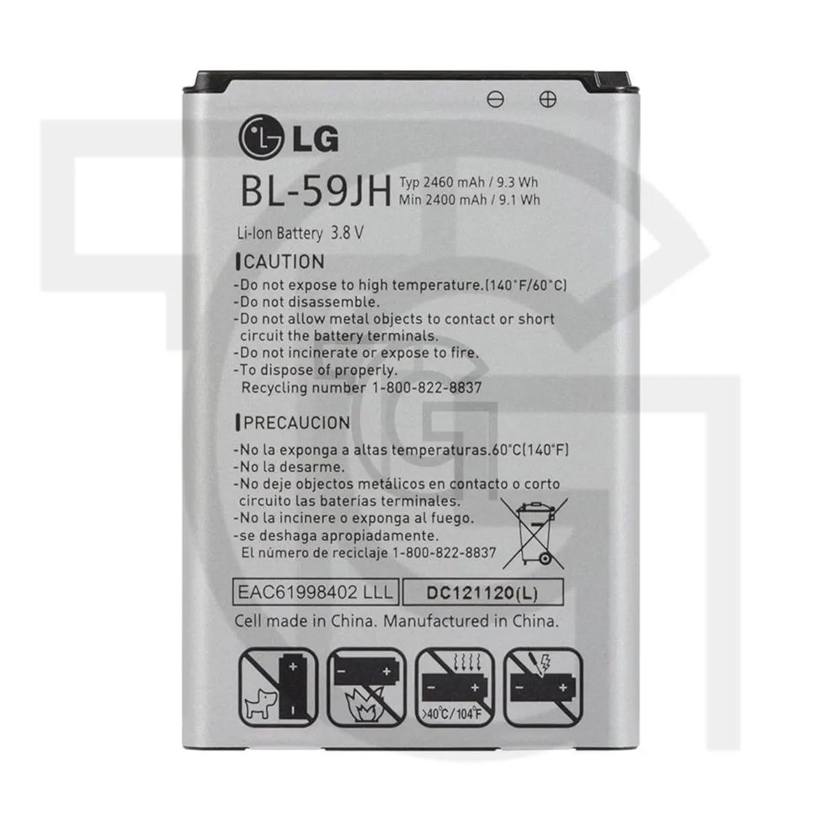 باتری الجی Battery LG Optimus F6 D500