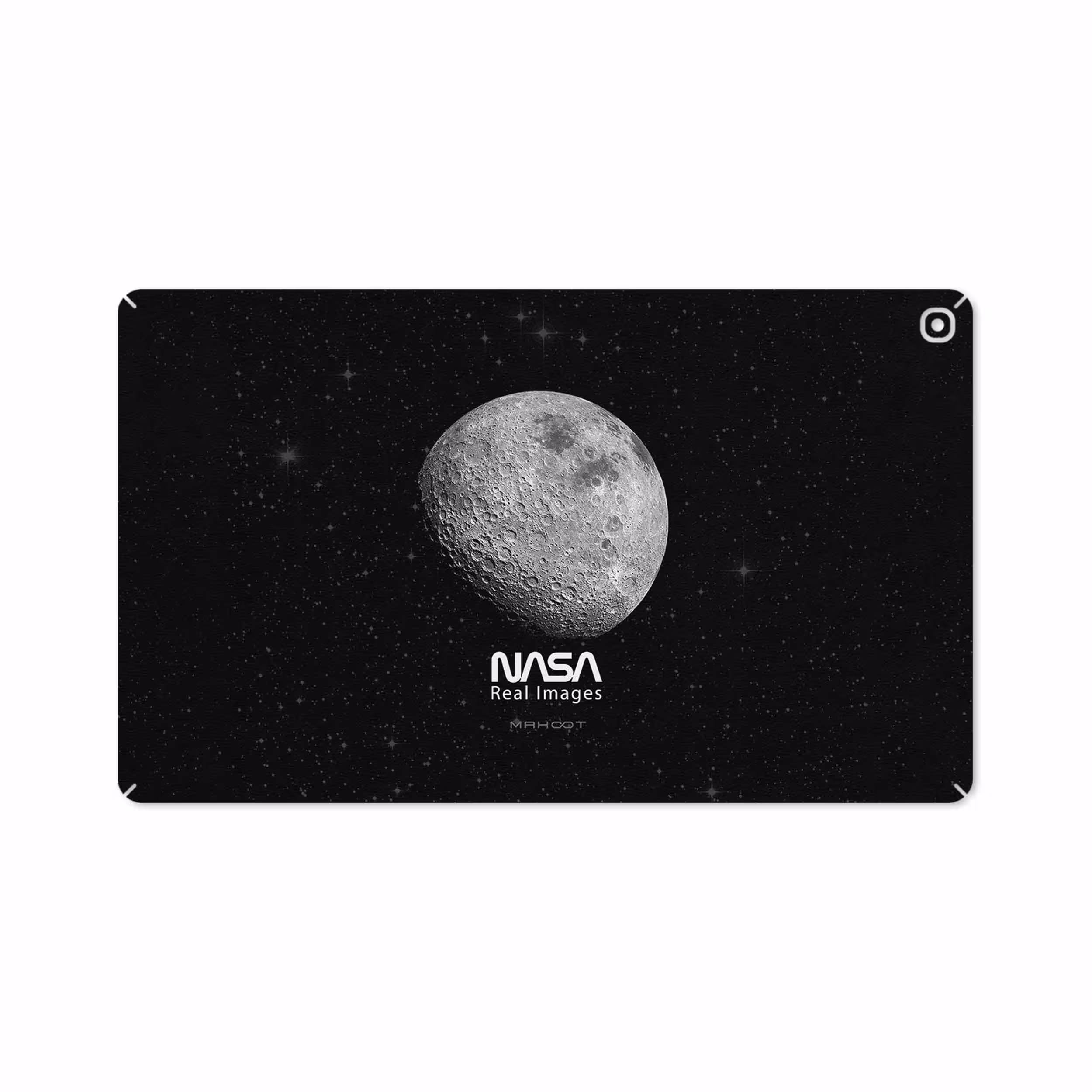 برچسب پوششی ماهوت مدل Moon-By-NASA مناسب برای تبلت سامسونگ Galaxy Tab A 10.1 2019 T515