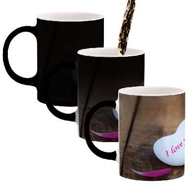 ماگ حرارتی طرح I Love You مدل mgh03332