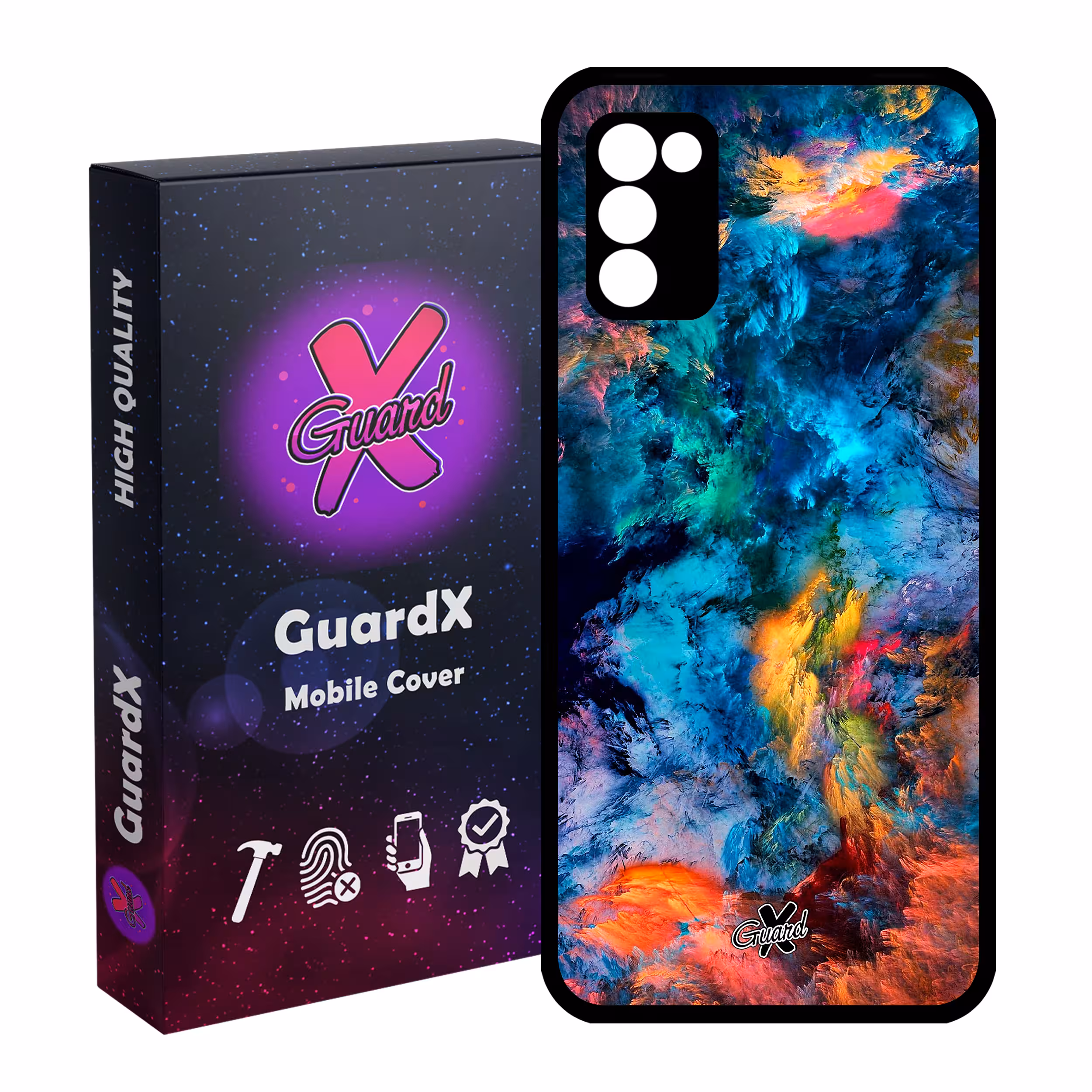 کاور گارد ایکس طرح Colors مدل Glass10117 مناسب برای گوشی موبایل سامسونگ Galaxy A02s / M02s