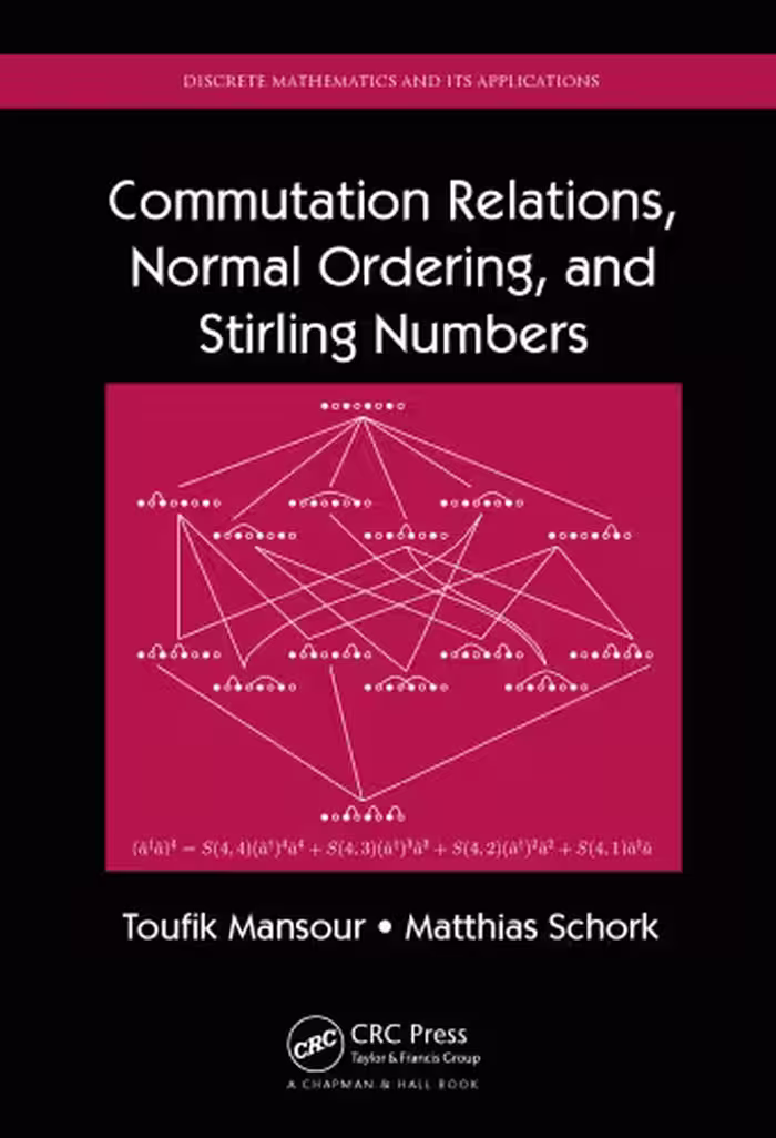 خرید و دانلود نسخه کامل کتاب Commutation Relations, Normal Ordering, and Stirling Numbers