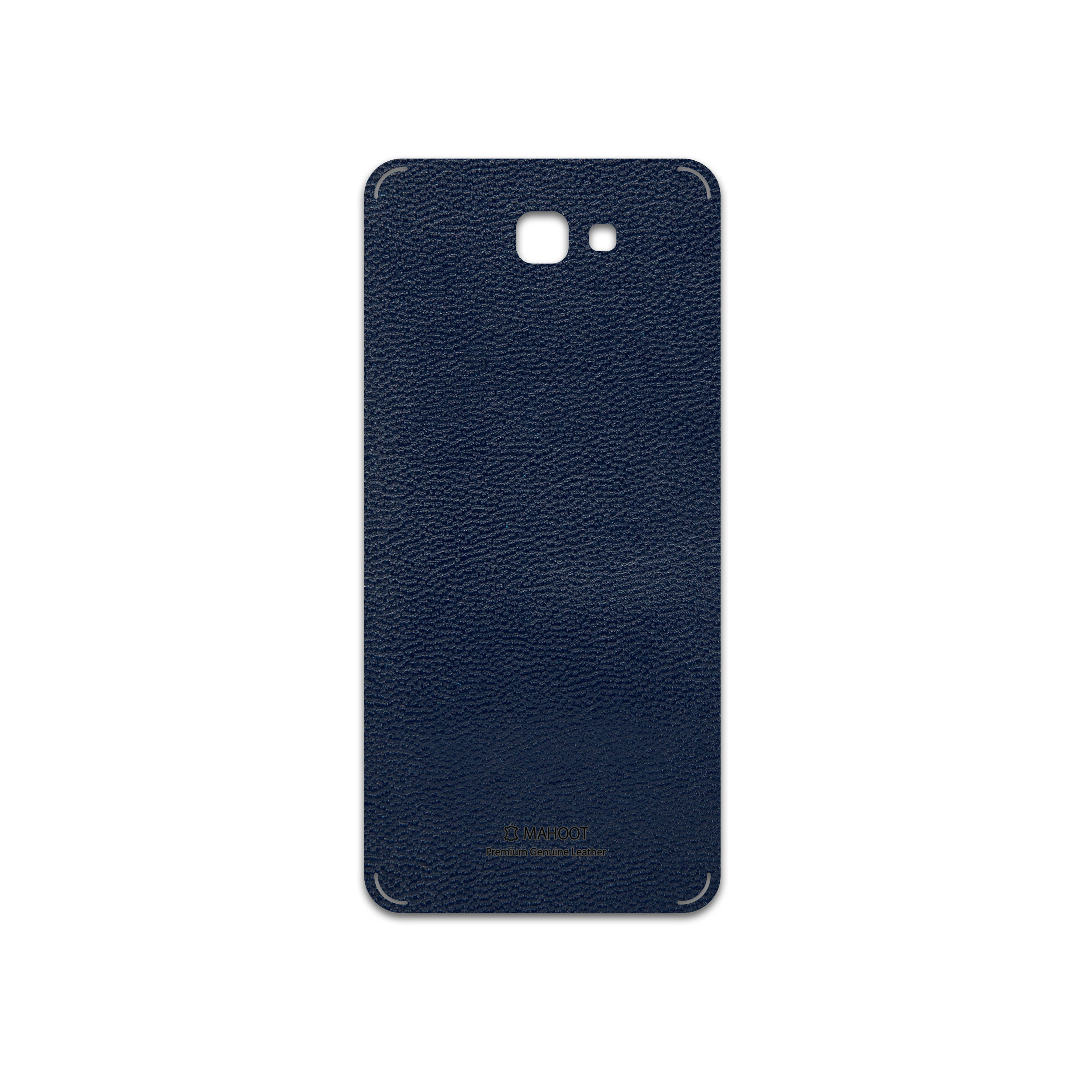 برچسب پوششی ماهوت مدل Deep-Blue-Leather مناسب برای گوشی موبایل سامسونگ Galaxy J7 Prime