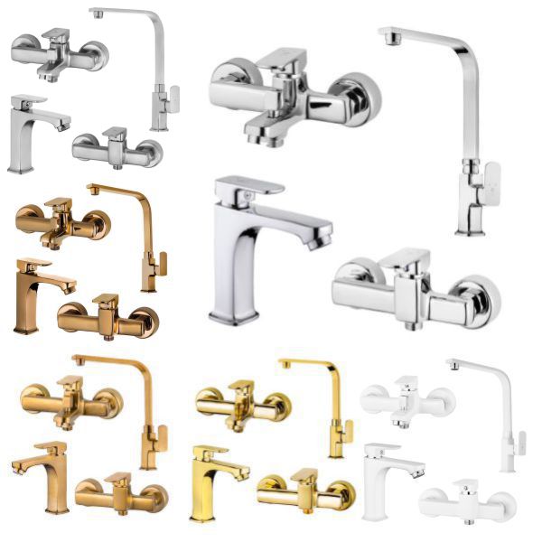 ست شیرآلات کاویان مدل نیلا