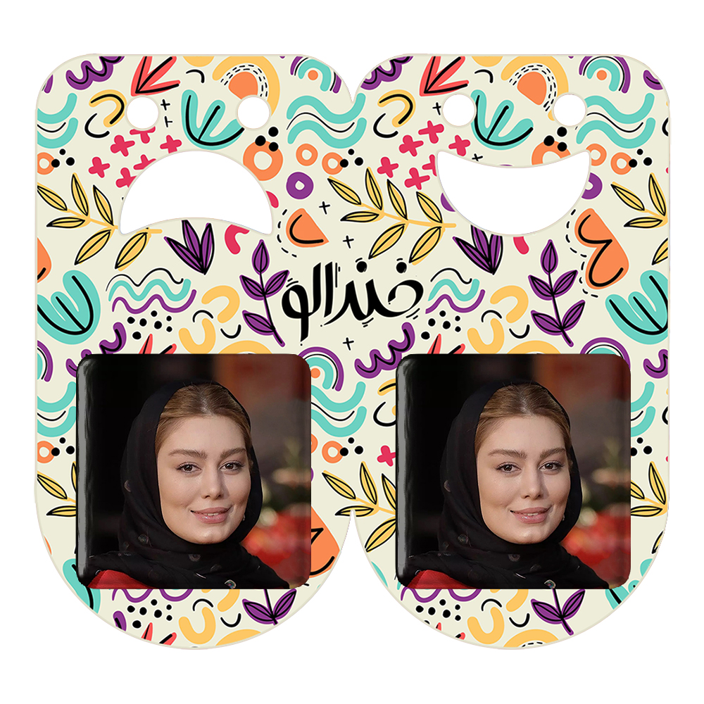 پیکسل خندالو مدل سحر قریشی کد 10461 به همراه مگنت