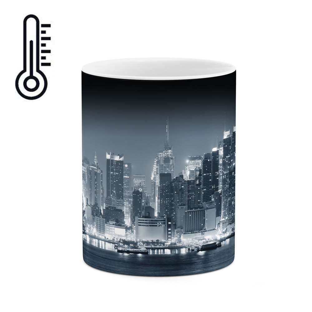 ماگ حرارتی طرح شهر و کوه مدل mgh10227