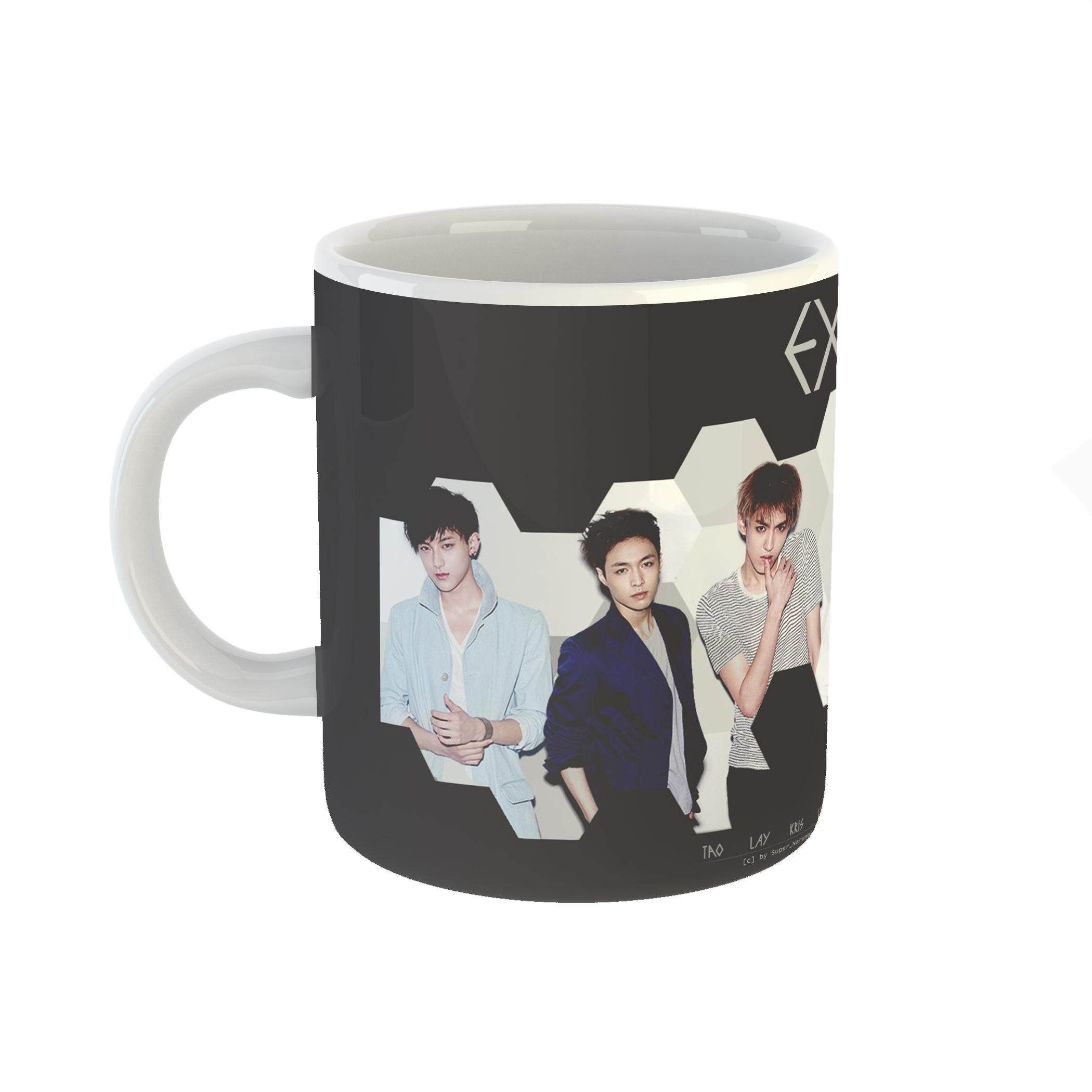 ماگ طرح exo مدل kris xiumin