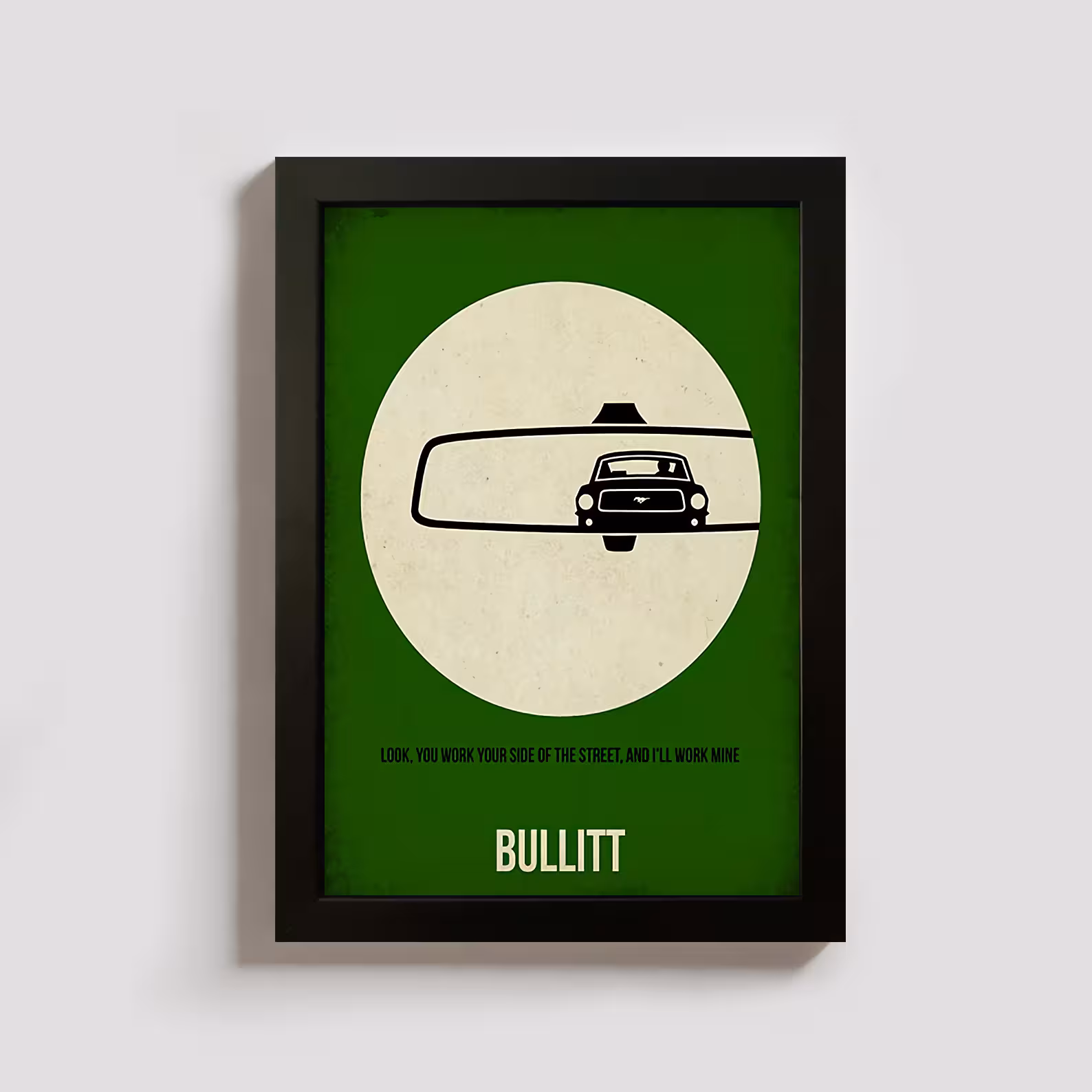 تابلو مدل فیلم bullit کد BL052