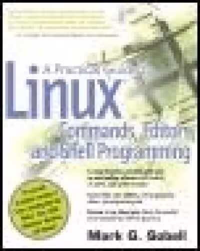 خرید و دانلود نسخه کامل کتاب A practical guide to Linux commands, Editors, and Shell programming