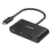 هاب 3 پورت انکر USB-C مدل Anker PowerExpand A8339