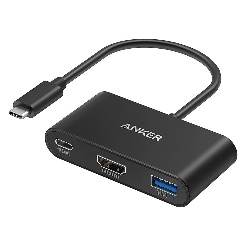هاب 3 پورت انکر USB-C مدل Anker PowerExpand A8339