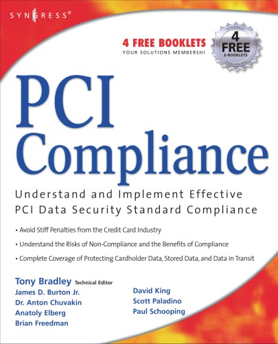 خرید و دانلود نسخه کامل کتاب PCI Compliance: Implementing Effective PCI Data Security Standards