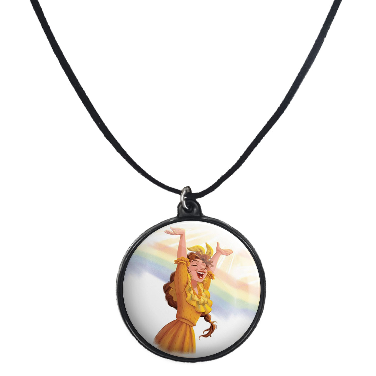 گردنبند پرمانه طرح Encanto کد pmb.26911 مدل دو طرفه