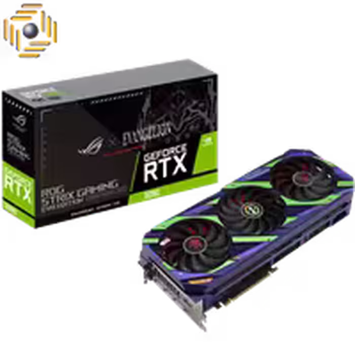 کارت گرافیک ایسوس مدل ROG-STRIX-RTX3090-O24G-GAMING EVA EDITION