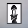 تابلو مدل ونزدی آدامز Wednesday Addams کد LAG1051