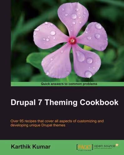 خرید و دانلود نسخه کامل کتاب Drupal 7 Theming Cookbook