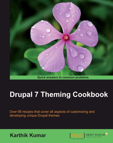 خرید و دانلود نسخه کامل کتاب Drupal 7 Theming Cookbook