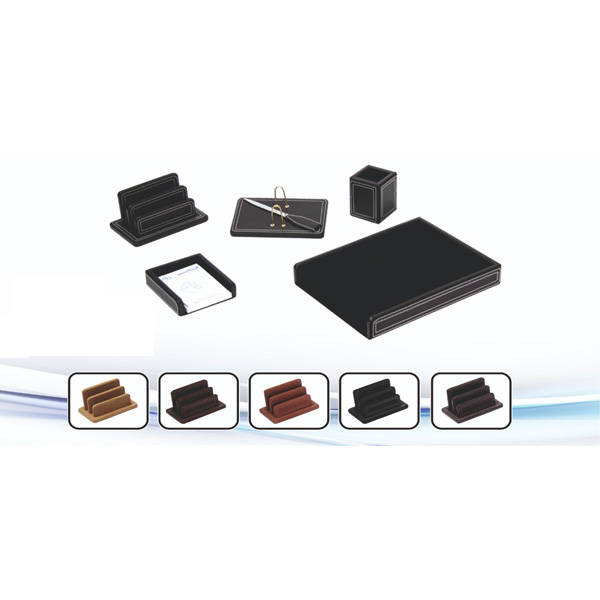 ست رومیزی چرمی 6 تکه کد 606 قائم