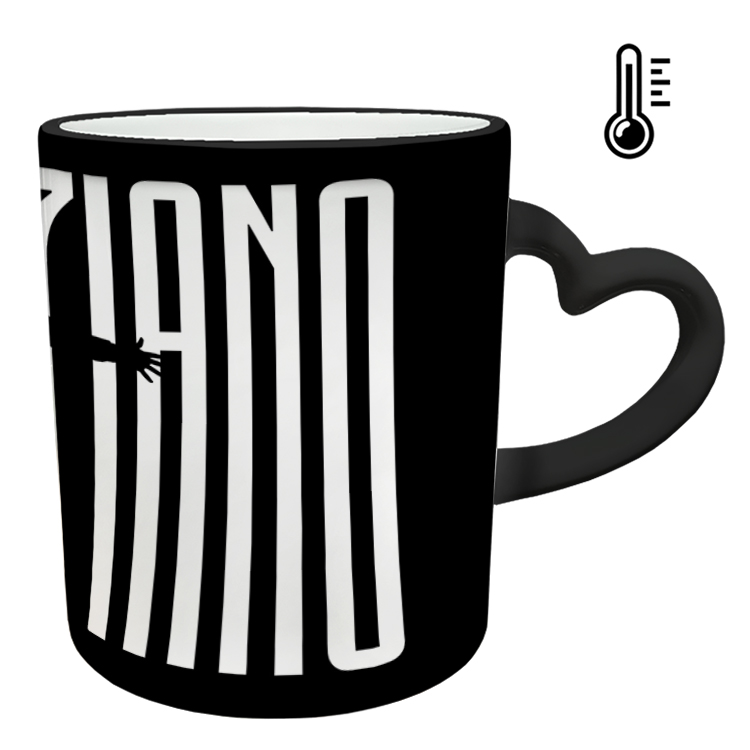 ماگ حرارتی مدل دسته قلبی اکلیلی طرح رونالدو کد 27