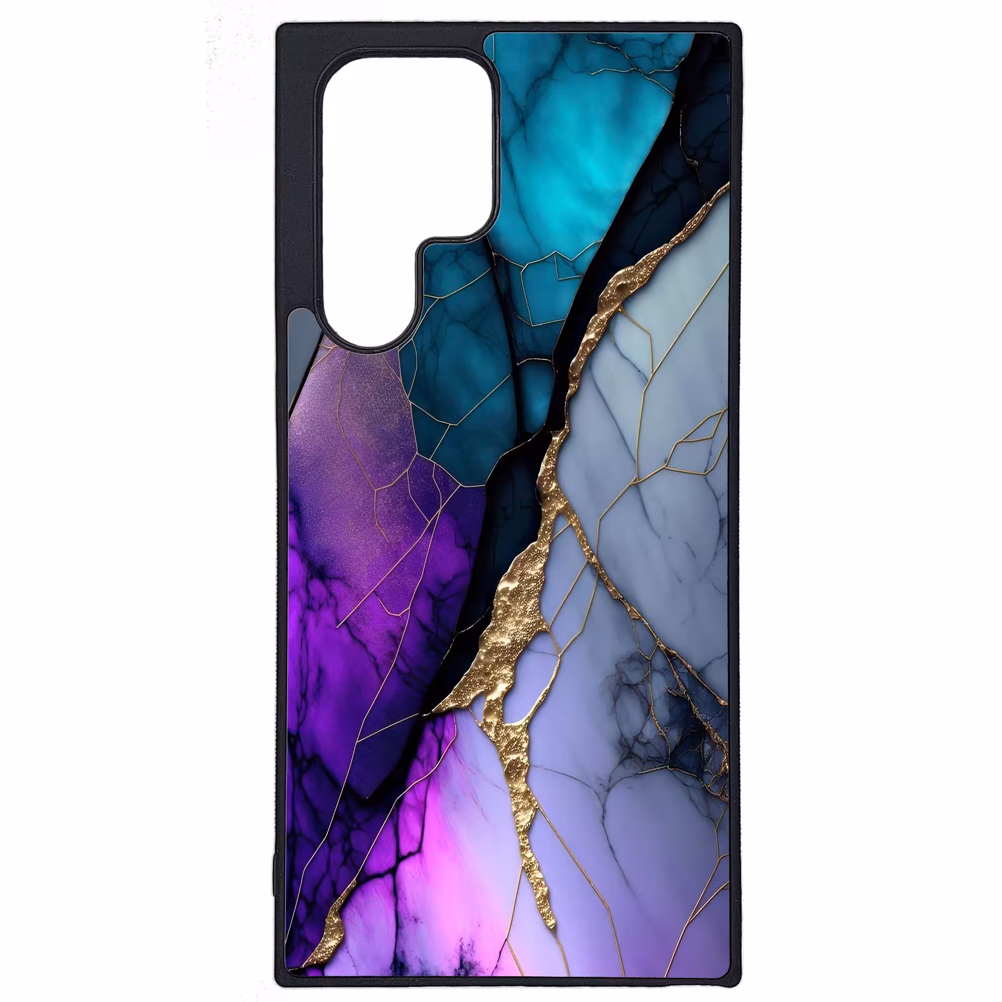 کاور طرح ماربل کد G-082 مناسب برای گوشی موبایل سامسونگ Galaxy S22 Ultra | دیجی قاب دونی