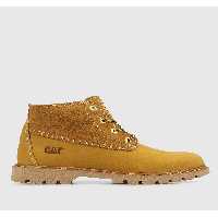 چکمه و بوت چند رنگ زنانه های نبوک خز شتر عسلی ورمونت H04 015z101183 Caterpillar