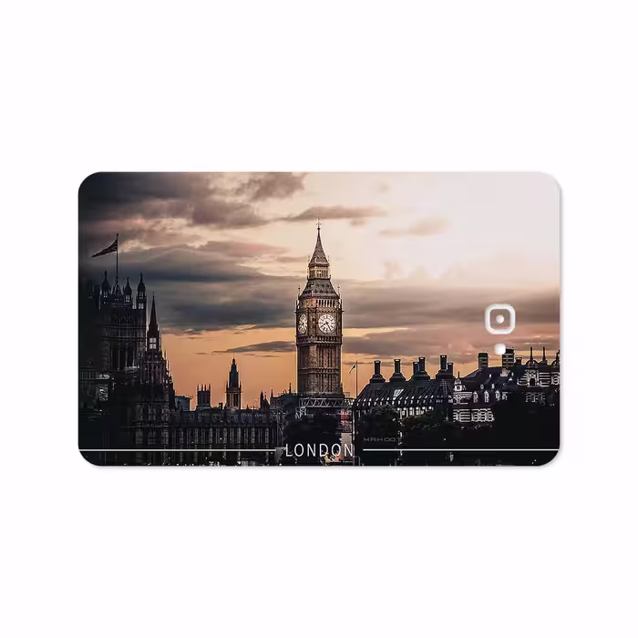 برچسب پوششی ماهوت مدل London City مناسب برای تبلت سامسونگ Galaxy Tab A 10.1 2016 T585