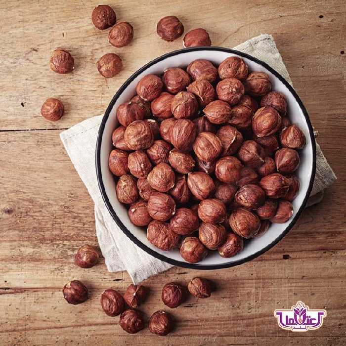 مغز فندق خام یک کیلویی اعتماد تازه و خوش طعم