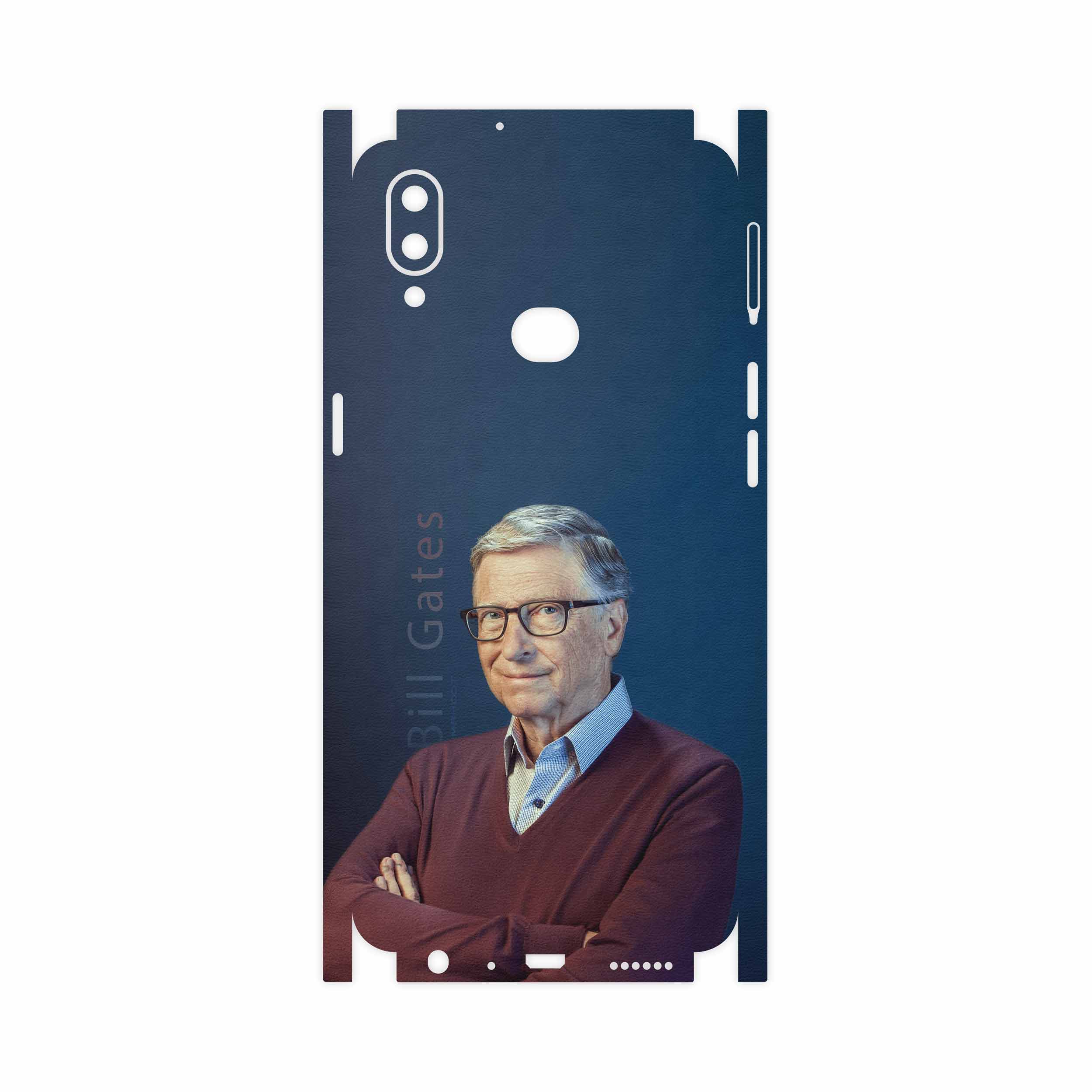 برچسب پوششی ماهوت مدل Bill Gates-FullSkin مناسب برای گوشی موبایل سامسونگ Galaxy A10s
