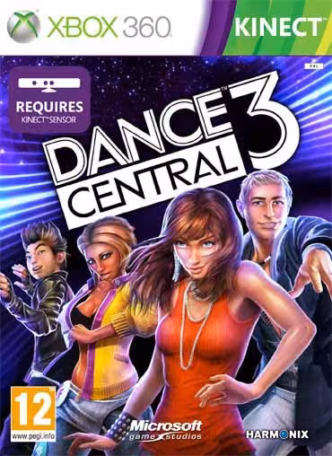 بازی کینکت کنسول Xbox360 Dance central 3