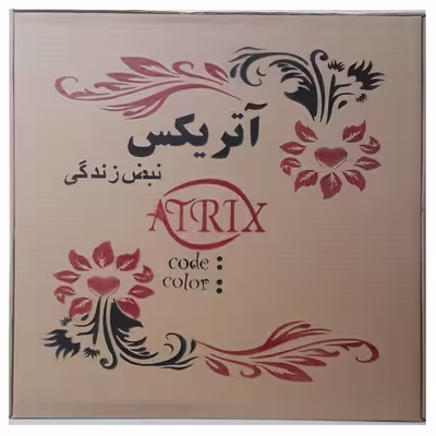 آینه آتریکس مدل گل و پروانه کد MD56