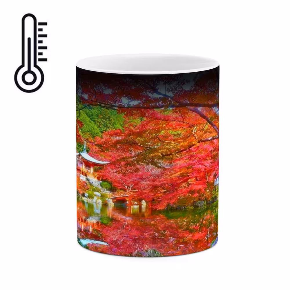 ماگ حرارتی کاکتی طرح منظره مدل mgh16065