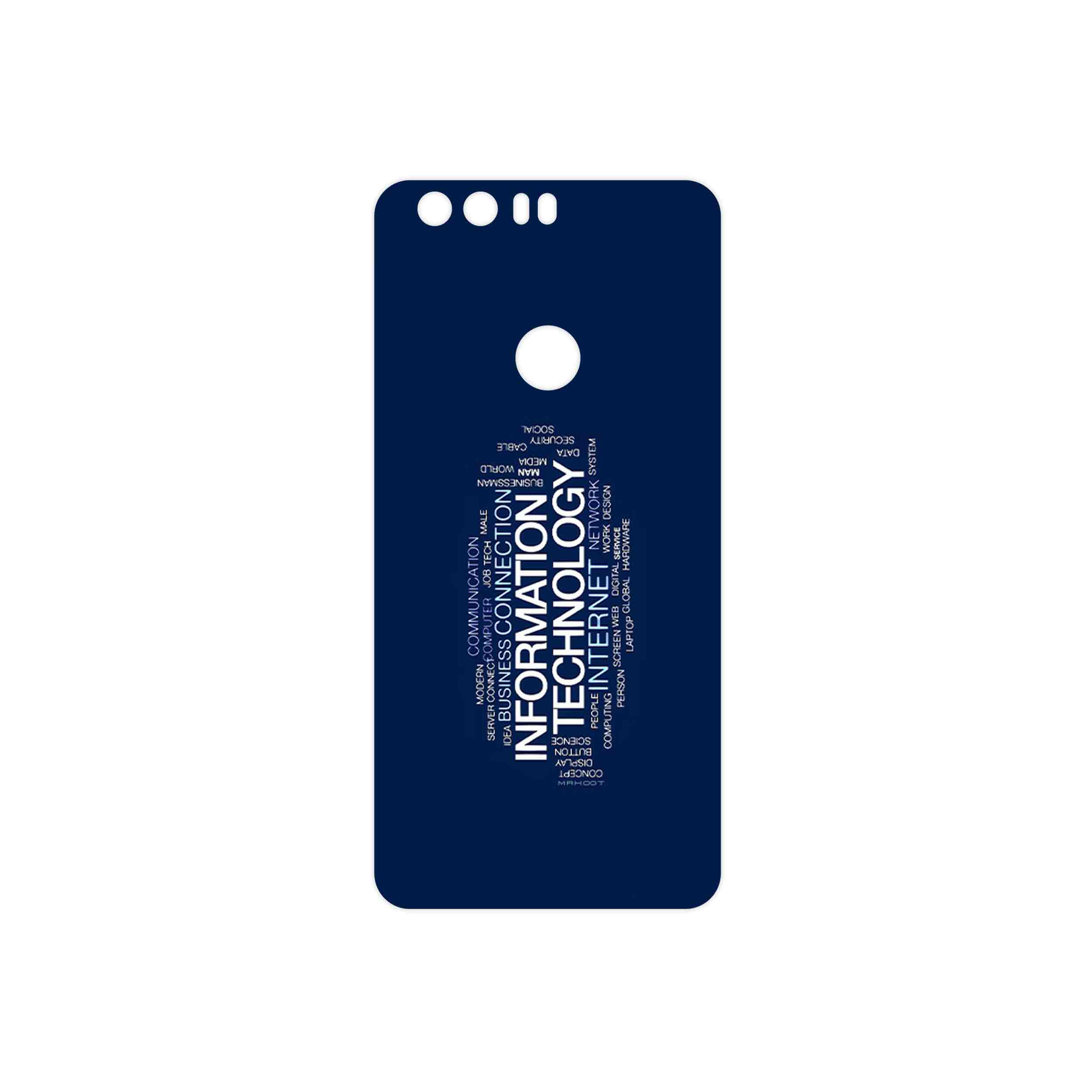 برچسب پوششی ماهوت مدل IT Science مناسب برای گوشی موبایل آنر 8