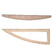 خط کش خیاطی
پک گونیای محدب و مولر جنس چوبی به قیمت 65 هزار تومان