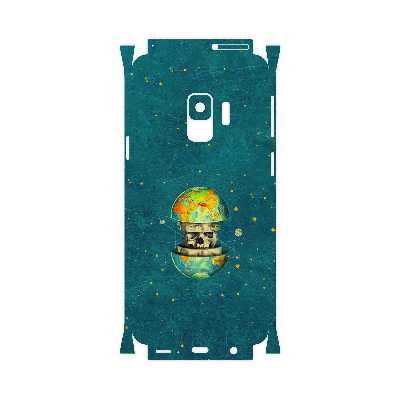 برچسب پوششی ماهوت مدل Collage of Earth Face-FullSkin مناسب برای گوشی موبایل سامسونگ Galaxy S9