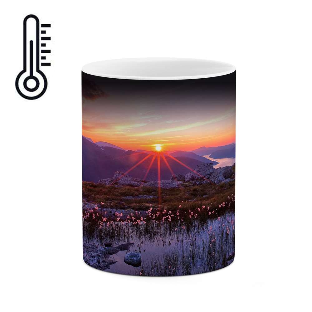 ماگ حرارتی طرح غروب مدل mgh11300