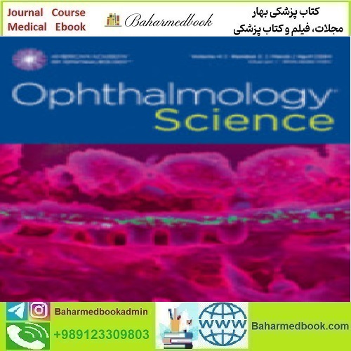 Ophthalmology Science Volume 4 Issue 1 to 2 2024 TRUE