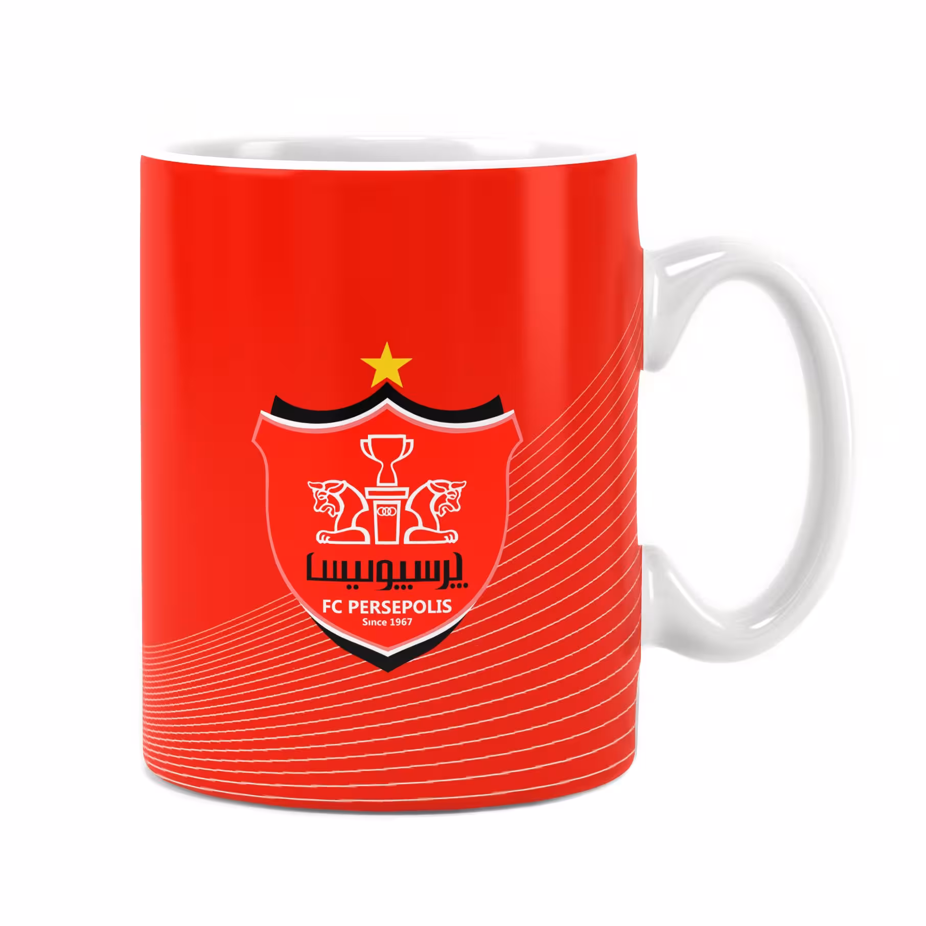 لیوان سرامیکی راویتا طرح پرسپولیس 2128