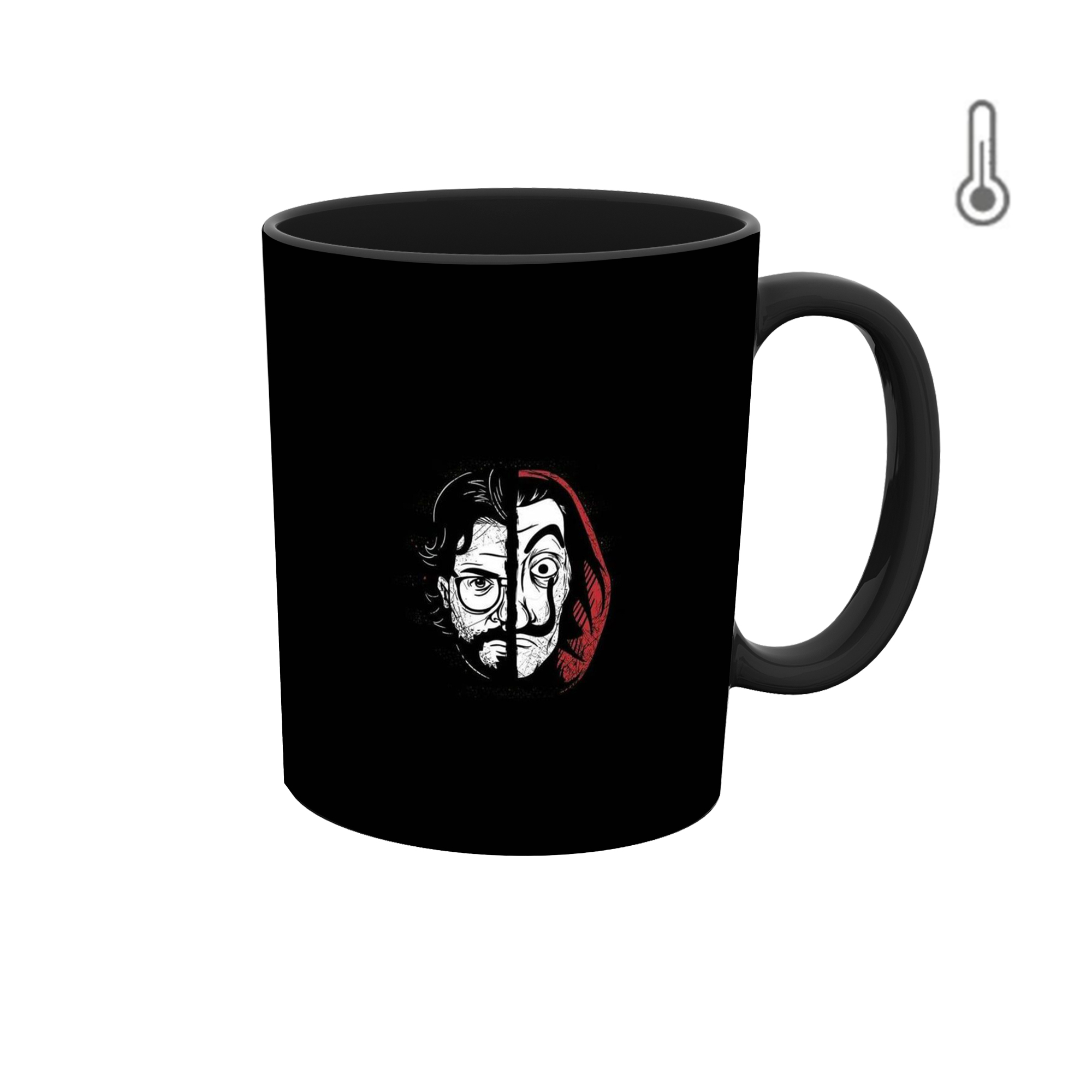 ماگ حرارتی طرح money heist  کد 2