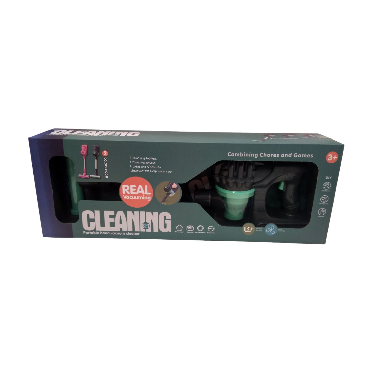 جاروبرقی اسباب بازی طرح جارو شارژی کد V590GP