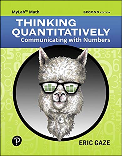 خرید و دانلود نسخه کامل کتاب Thinking Quantitatively: Communicating with Numbers (2nd Edition) - Pdf