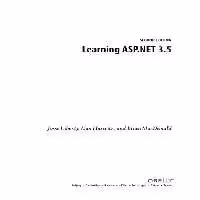 خرید و دانلود نسخه کامل کتاب Learning ASP.NET 3.5