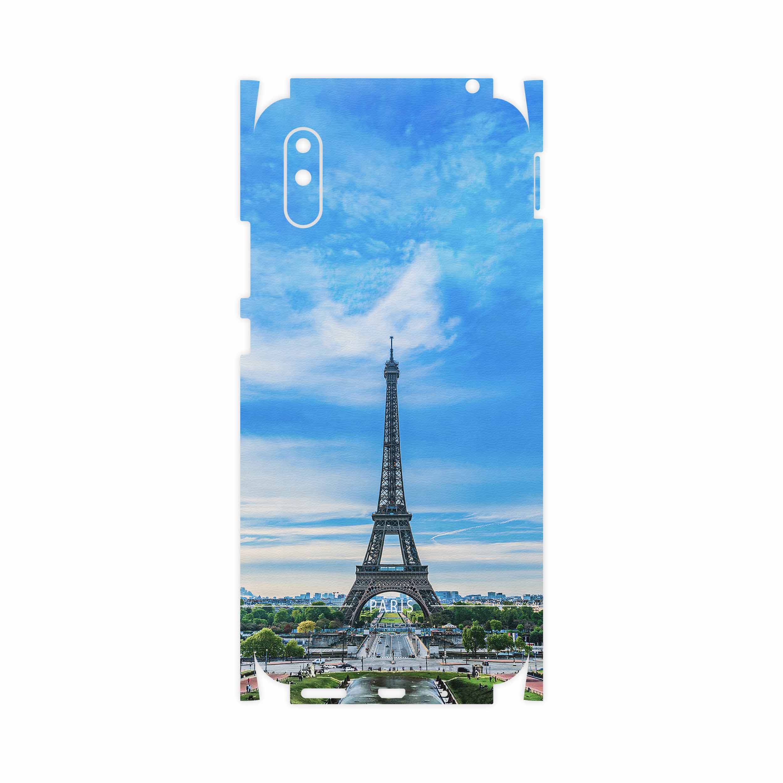 برچسب پوششی ماهوت مدل Paris City-FullSkin مناسب برای گوشی موبایل شیائومی Redmi 9A