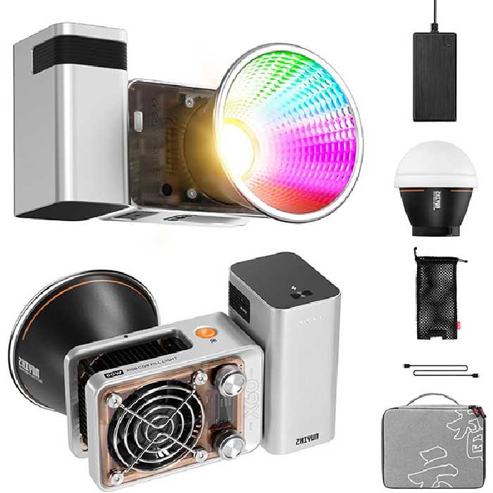 نور ثابت ژیون Zhiyun Molus X60 RGB Combo