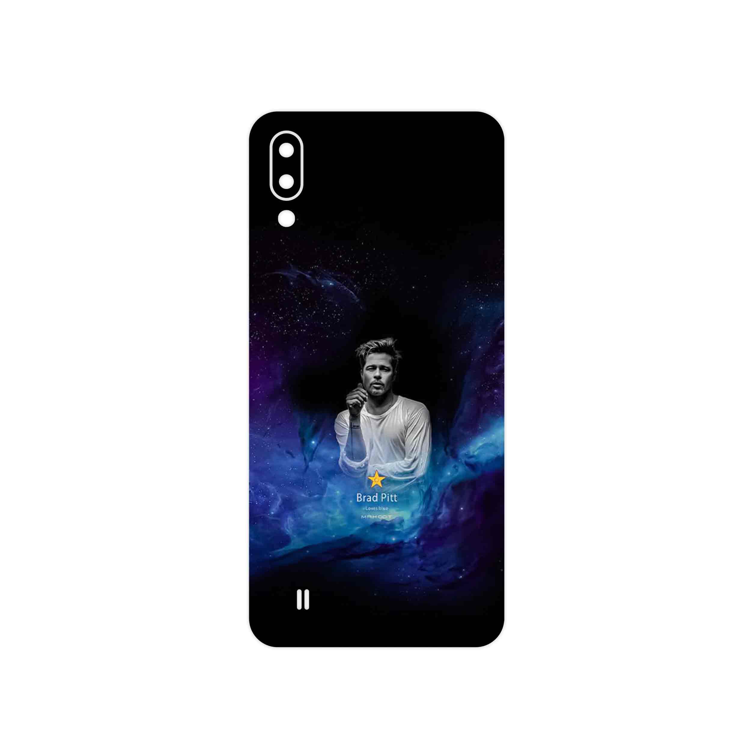 برچسب پوششی ماهوت مدل Brad Pitt مناسب برای گوشی موبایل سامسونگ Galaxy M10