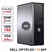 مینی کیس Core2Duo مدل Dell Optiplex 780 SFF
