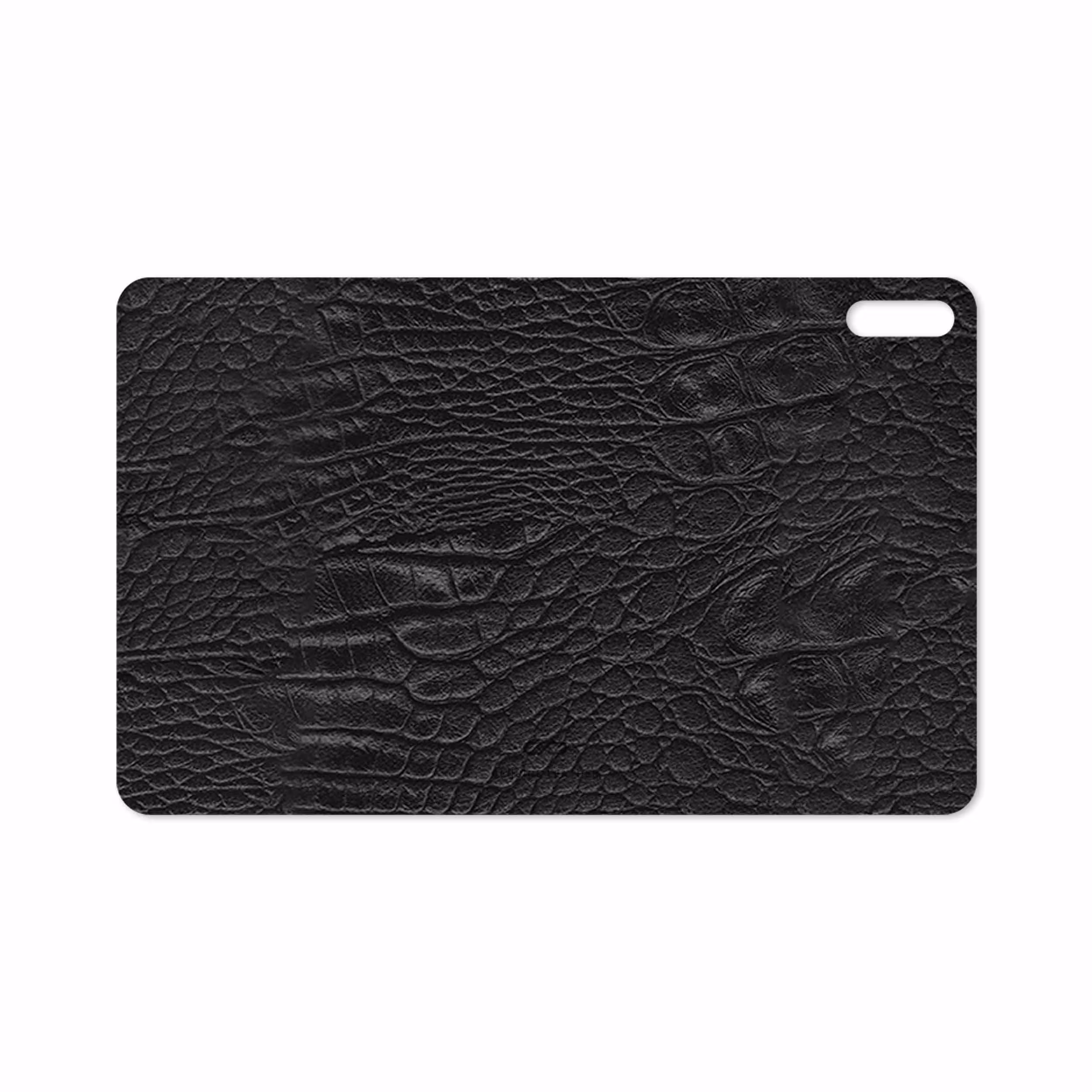 برچسب پوششی ماهوت مدل Black-Crocodile-Leather مناسب برای تبلت هوآوی Matepad 10.4 2020 BAH3-L09