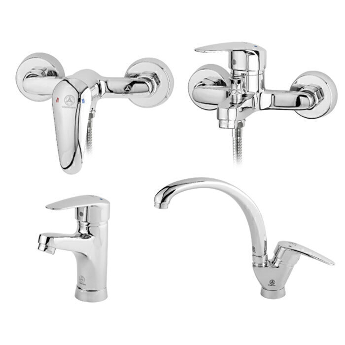 ست شیرآلات قهرمان مدل زوبین