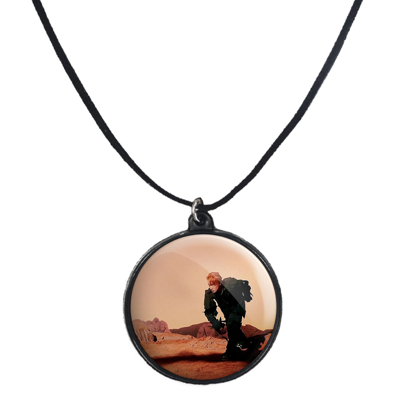 گردنبند پرمانه طرح exo کد pmb.13758 مدل دو طرفه