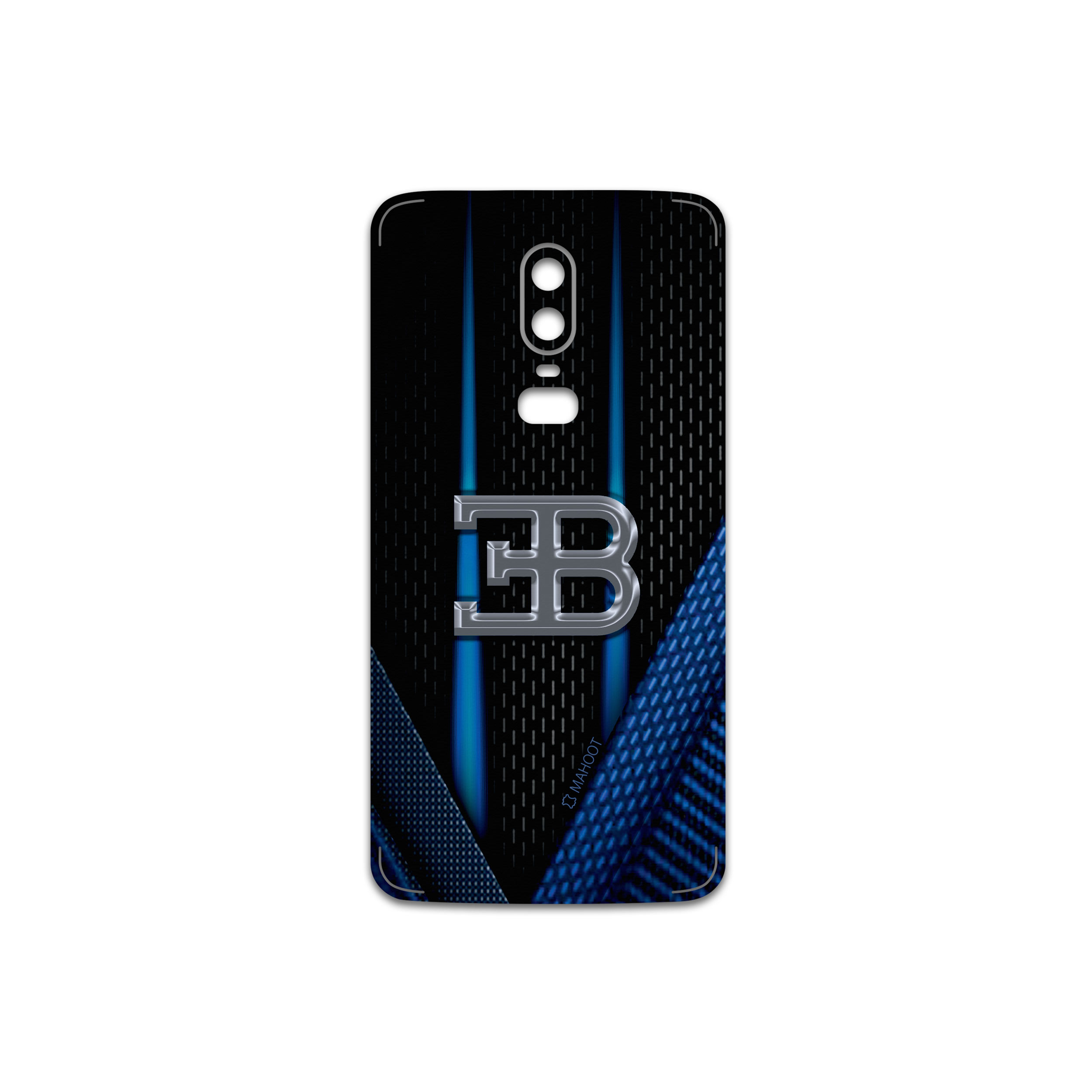 برچسب پوششی ماهوت مدل BUGATTI مناسب برای گوشی موبایل وان پلاس 6