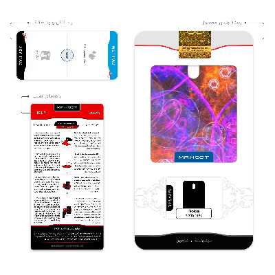 برچسب پوششی ماهوت مدل Inside Cell Digital Art مناسب برای گوشی موبایل نوکیا 3.2 TA-1156